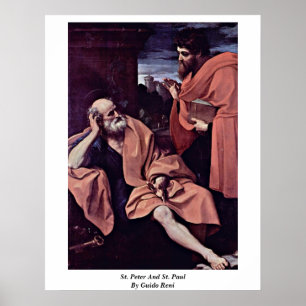 St Peter und St Paul durch Guido Reni Poster