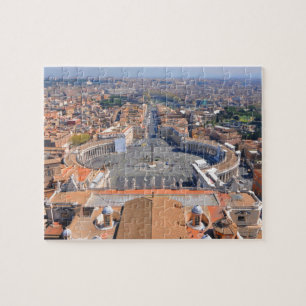 St- Peterquadrat in Vatikan, Rom, Italien Puzzle