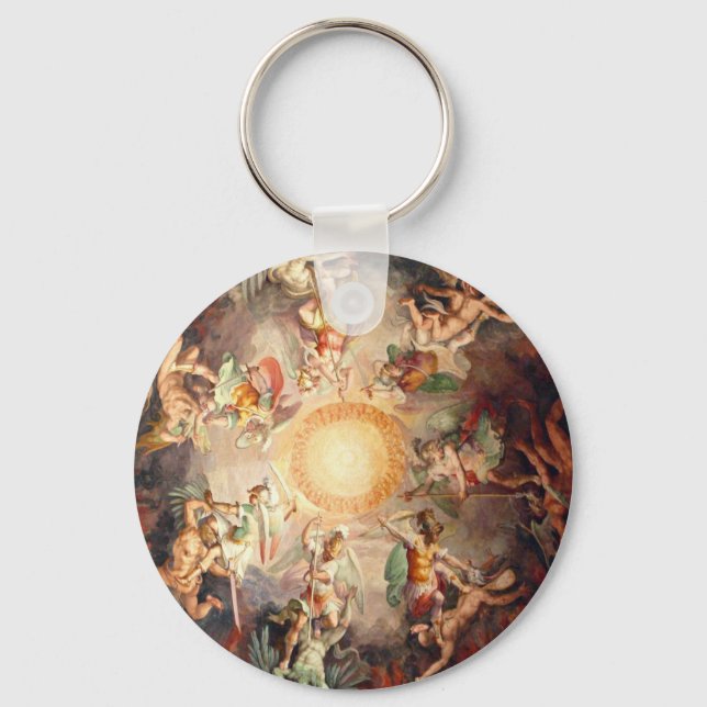 St Peters Bacillica Rom Italien Schlüsselanhänger (Vorderseite)