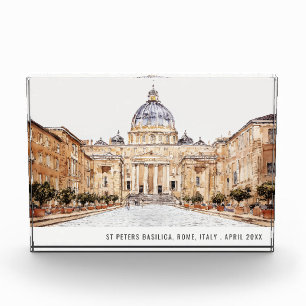 St Peters Basilica Rom - Italien Fotoblock