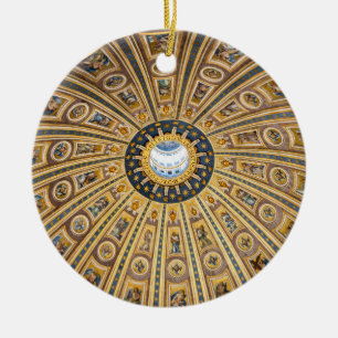 St. Peters Basilika Kuppel - Vatikan, Rom, Italien Keramik Ornament