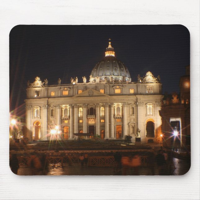St Peters Basillica, Rom Mousepad (Vorne)
