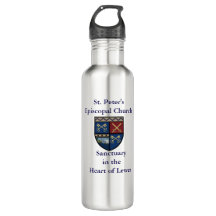 St. Peter's Church Stainless Steel Water Bottle