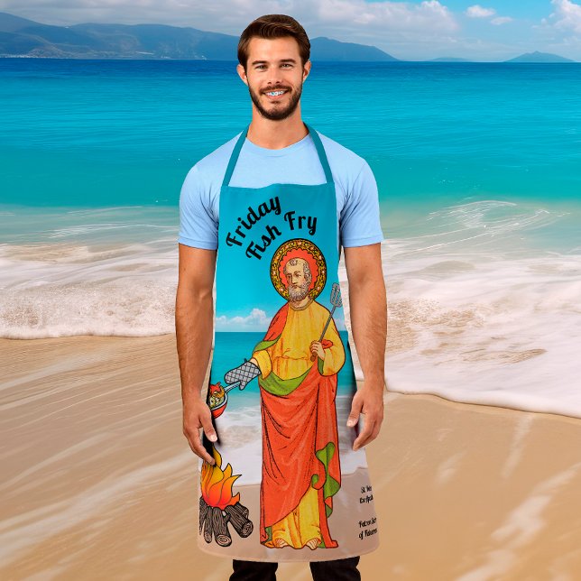 St. Peter's Friday Fish Fry Schürze (Von Creator hochgeladen)