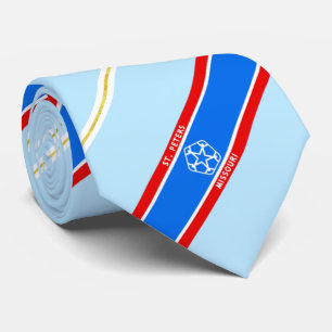 St. Peters (Missouri) Stadtflagge Neck Tie Krawatte