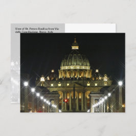 St. Peter's Sq. Via della Conciliazione - Postkart Postkarte