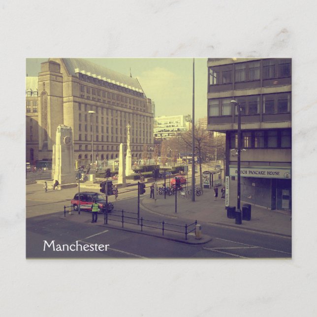 St Peter's Square, Manchester Postcard Postkarte (Vorderseite)