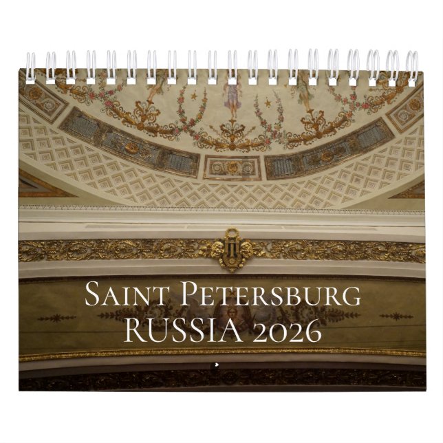 St Petersburg Calendar 2026 Kalender (Titelbild)