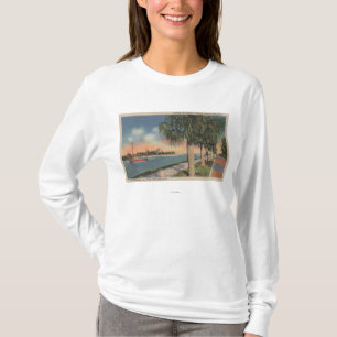 St. Petersburg, FL - Ansicht des Kaffee-Topfes T-Shirt