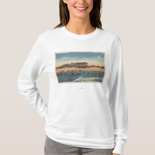 St. Petersburg, FL - Ansicht von Schatz-Insel T-Shirt