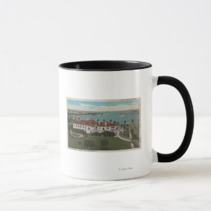 St. Petersburg, FL - Luftfahrt von Yacht Club & Tasse