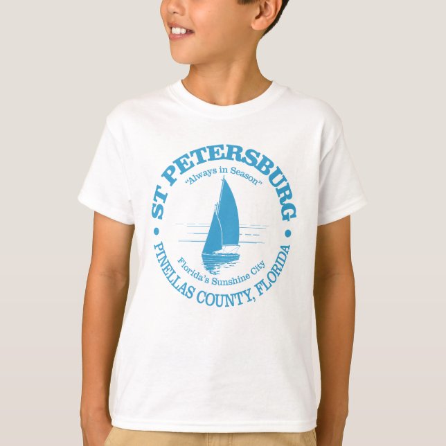 St. Petersburg Fl (Meeresschildkröte) T-Shirt (Vorderseite)
