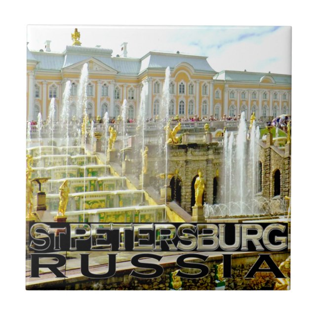 St. Petersburg Fliese (Vorderseite)