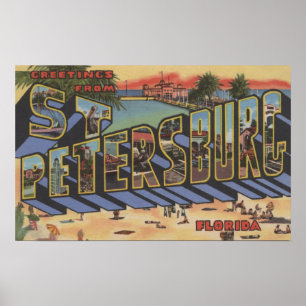 St. Petersburg, Florida - Große Briefszenen Poster