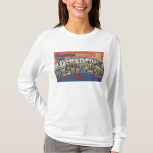 St. Petersburg, Florida - große Buchstabe-Szenen  T-Shirt