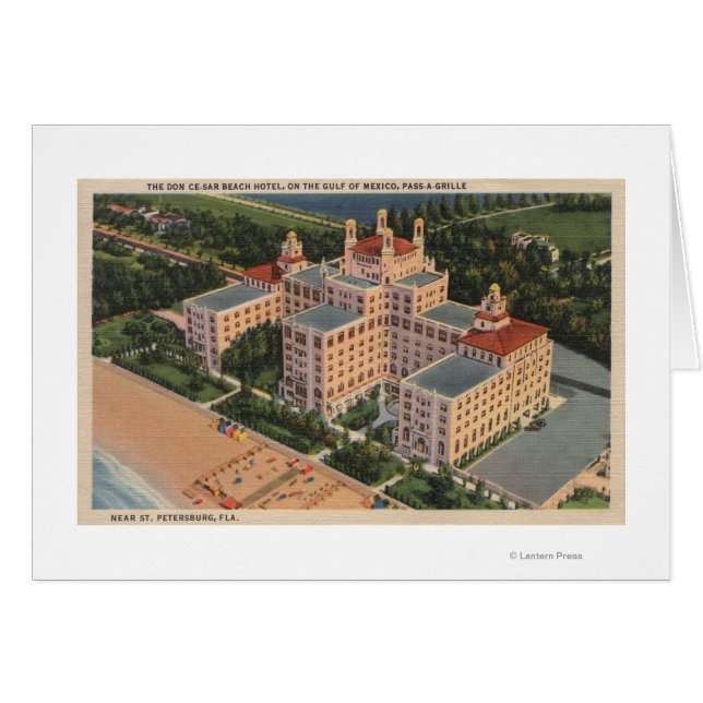 St. Petersburg, Florida - Luftwaffe Don Ce-Sar (Vorderseite (Horizontal))