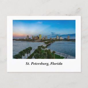 St. Petersburg Florida Postkarte