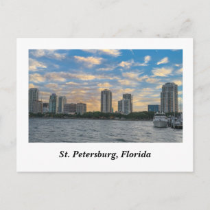 St. Petersburg, Florida Postkarte