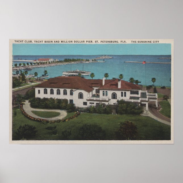 St. Petersburg, Florida - Schiff Poster (Vorne)