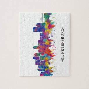 St. Petersburg Florida Skyline Puzzle