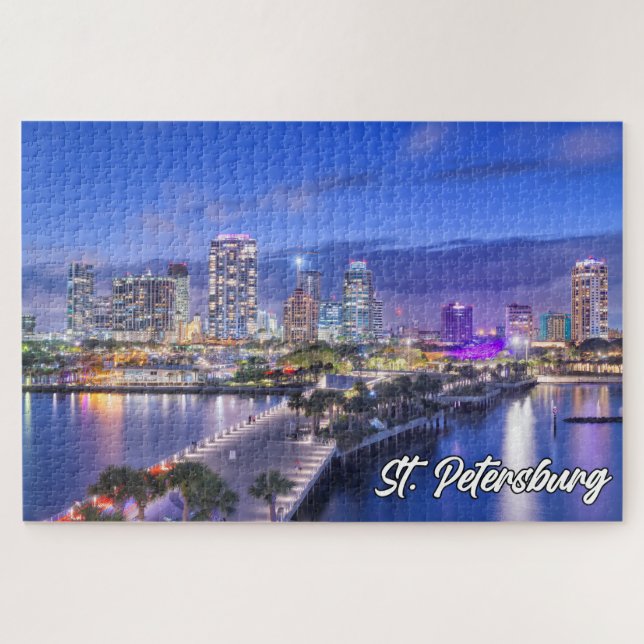 St. Petersburg, Florida, Vereinigte Staaten Puzzle (Horizontal)