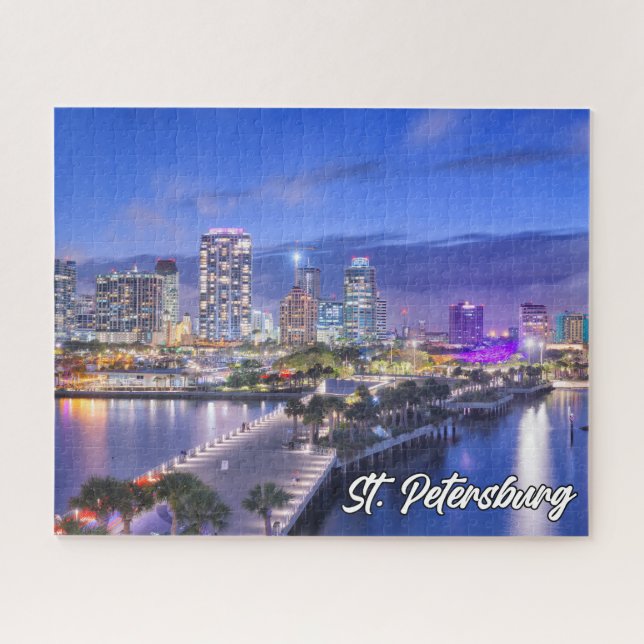 St. Petersburg, Florida, Vereinigte Staaten Puzzle (Horizontal)