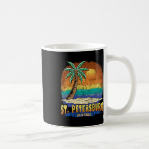 St. Petersburg Florida Vintage Souvenir mit Gebrau Kaffeetasse