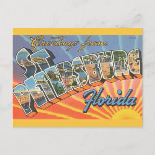 St. Petersburg Grußkarte Postkarte