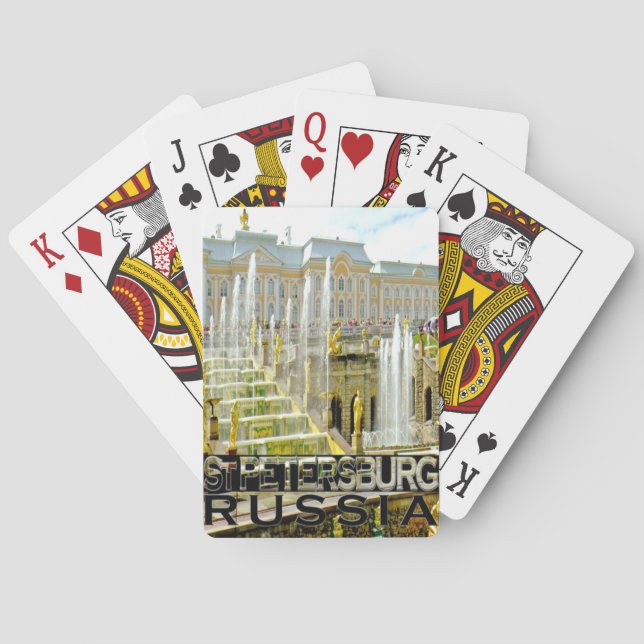 St. Petersburg Spielkarten (Rückseite)