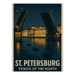 ST. PETERSBURG - Venedig im Norden Poster