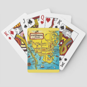 St. Petersburg Vintage-Kartenspielkarten Spielkarten