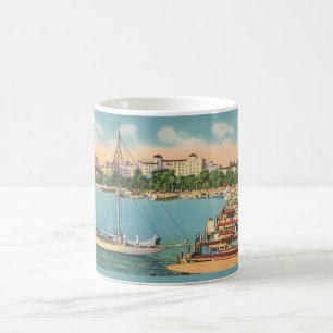 St. Petersburg Yachtbecken Tasse