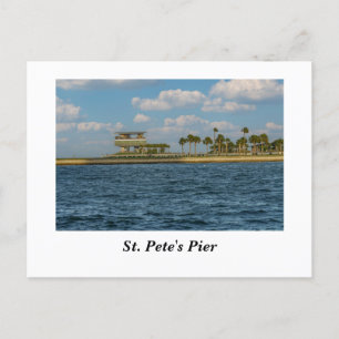 St. Pete's Pier Postkarte