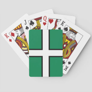 St. Petroc-Flagge / Flagge von Devon Playing Cards Spielkarten