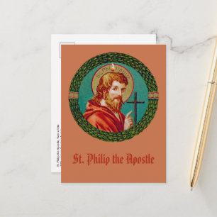 St. Philip der Apostel (JMAS 10) Postkarte