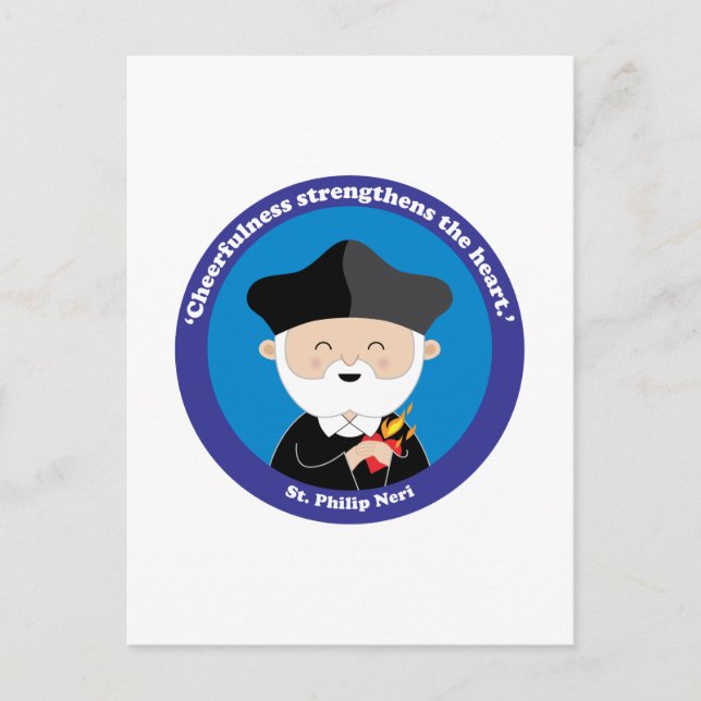 St Philip Neri Postkarte (Vorderseite)