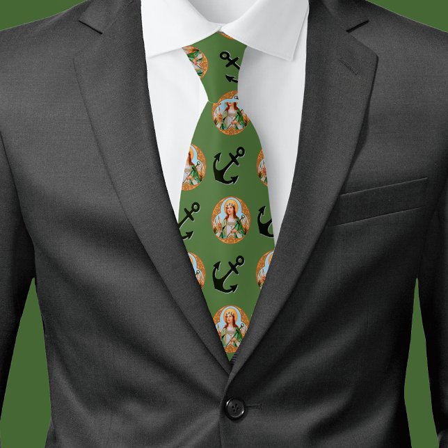 St. Philomena (BK 005) & Anchor of Faith Krawatte (Von Creator hochgeladen)