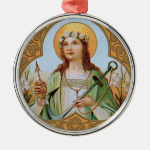 St. Philomena (BK 005) Ornament Aus Metall
