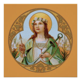 St. Philomena (BK 005) Poster