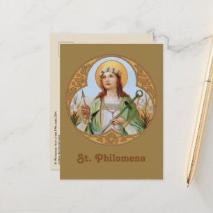 St. Philomena (BK 005) Postkarte