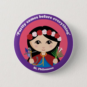 St. Philomena Button