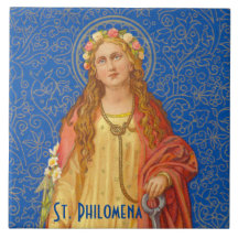 St. Philomena mit Anchor (SNV 051)