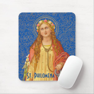 St. Philomena mit Anchor (SNV 051) Mousepad