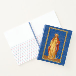 St. Philomena mit Anker (SNV 051) Notizbuch