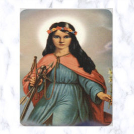 St. Philomena Patron St. Kinder Gebetskarte Visitenkarte