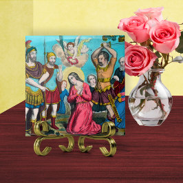 St. Philomena wird hintergangen Fliese