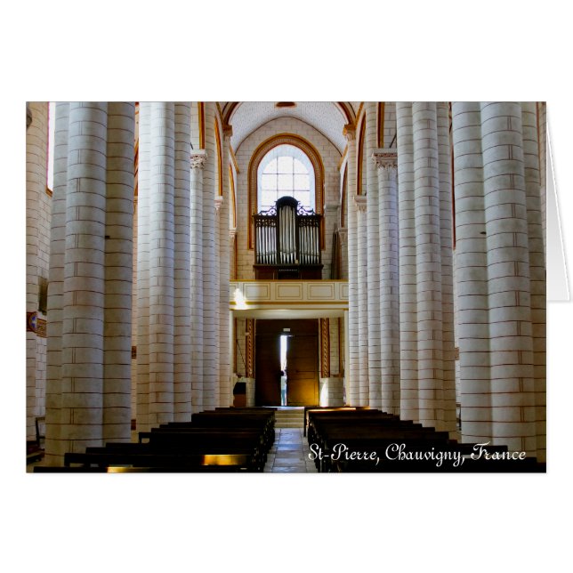 St. Pierre, Chauvigny, Frankreich (Vorderseite (Horizontal))
