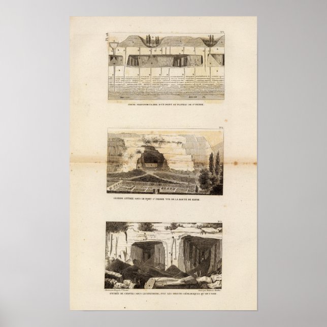 St Pierre Plateau Poster (Vorne)