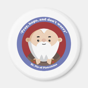 St. Pio von Pietrelcina Magnet