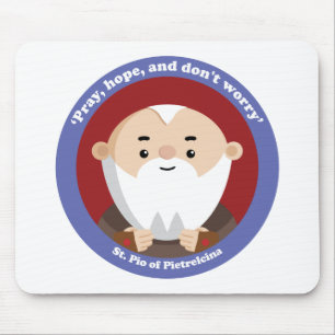 St. Pio von Pietrelcina Mousepad